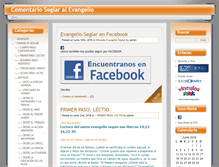 Tablet Screenshot of evangelioseglar.laiconet.es